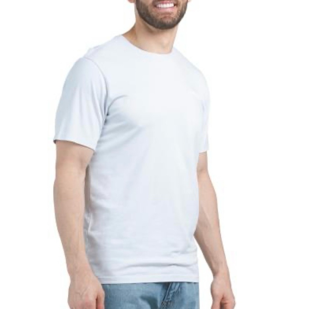 Dockers Men's Light Blue Short Sleeve Shirt